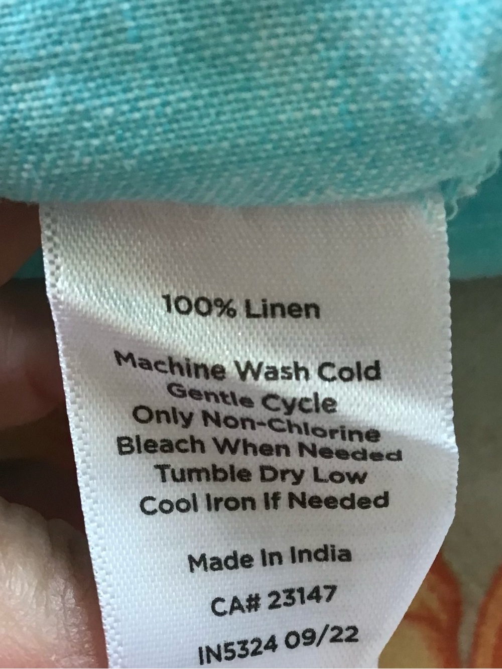 Talbots Linen Shirt 🩵 - Picture 6 of 8